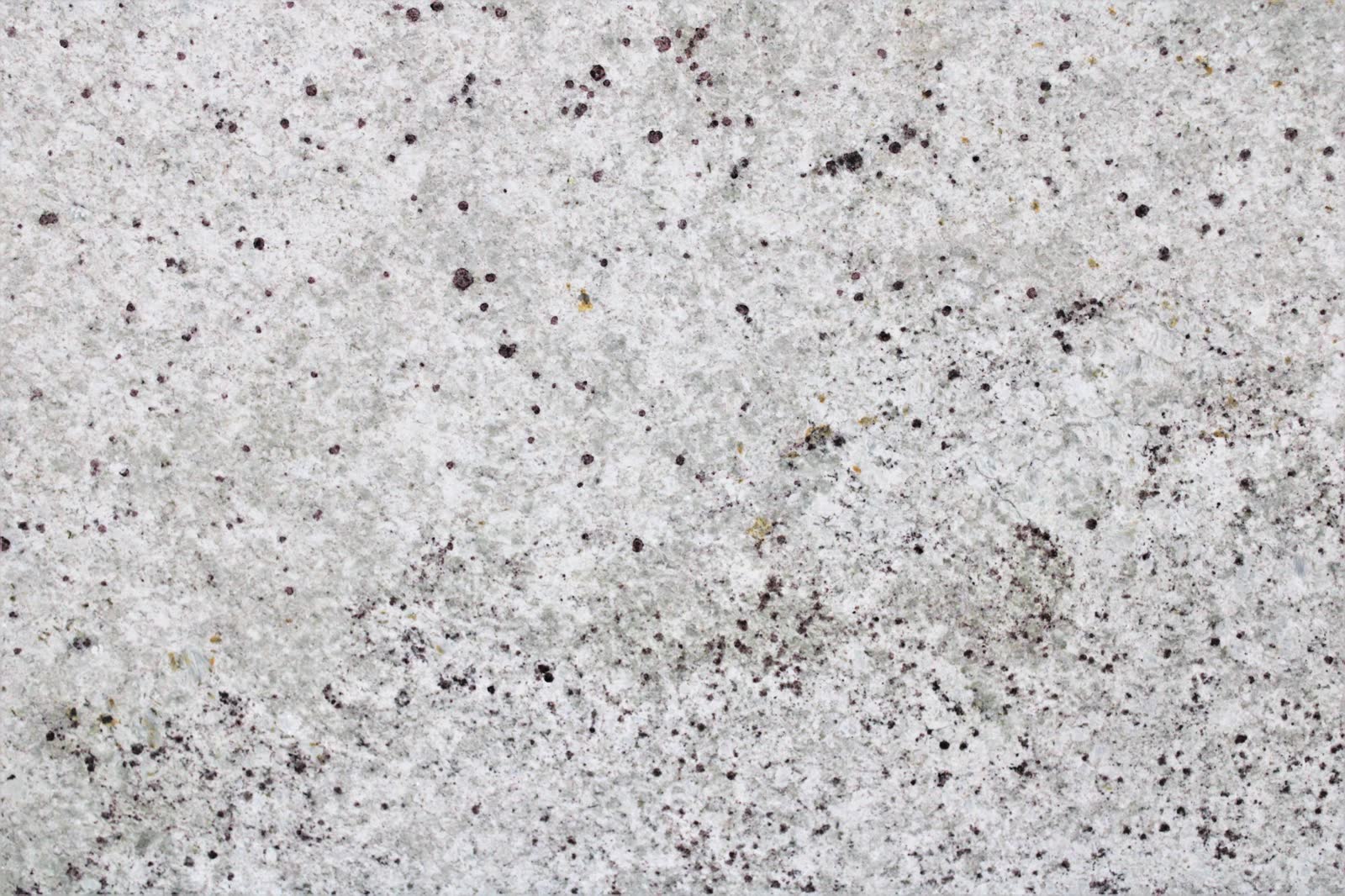 Colonial White — Soft white field with garnet specks; a warm alternative to plain white quartz.