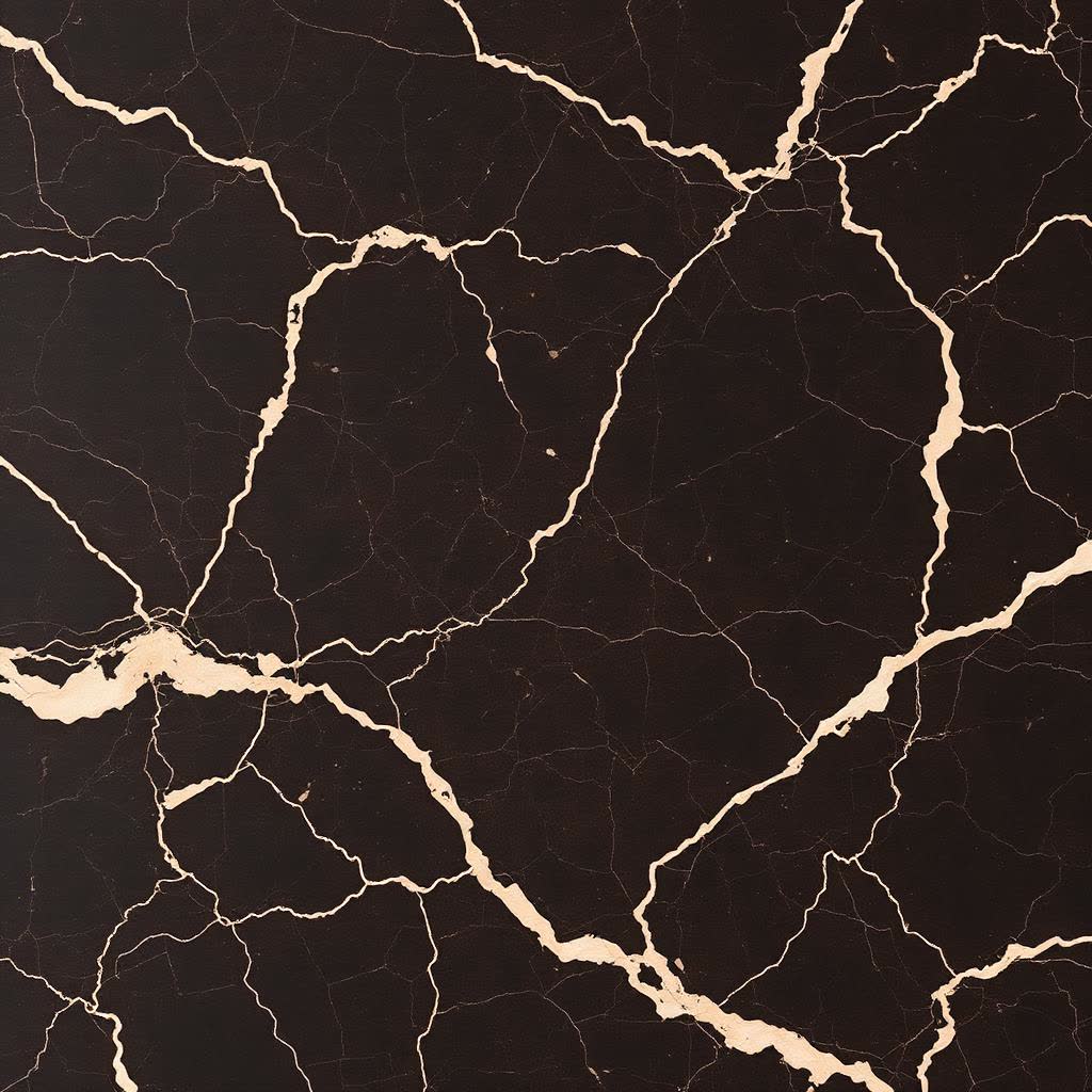 Emperador Dark — Rich brown stone with light veining for warm baths.