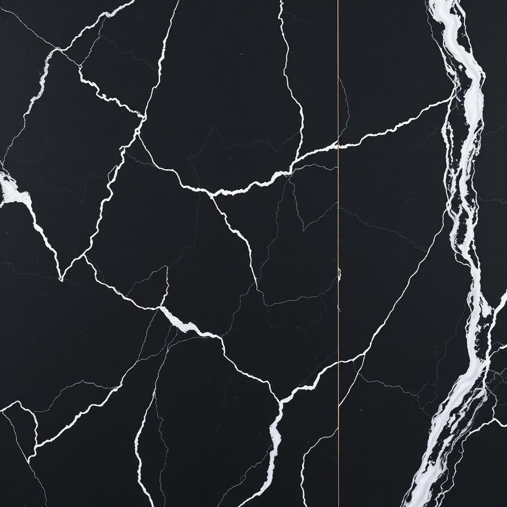 Nero Marquina Porcelain sample