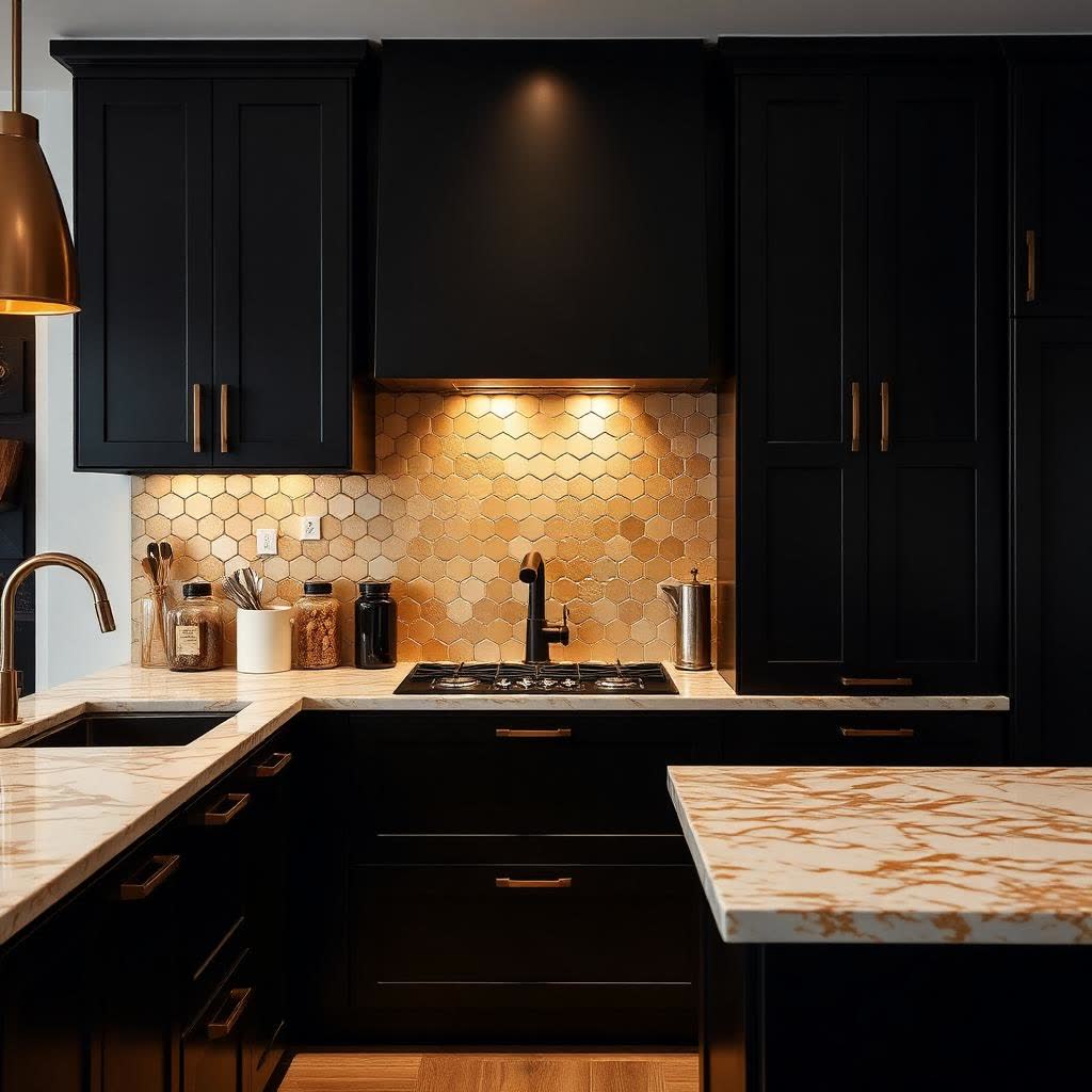 Bold Contemporary kitchen palette inspiration