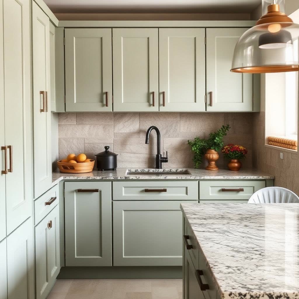 Earthy Sage kitchen palette inspiration