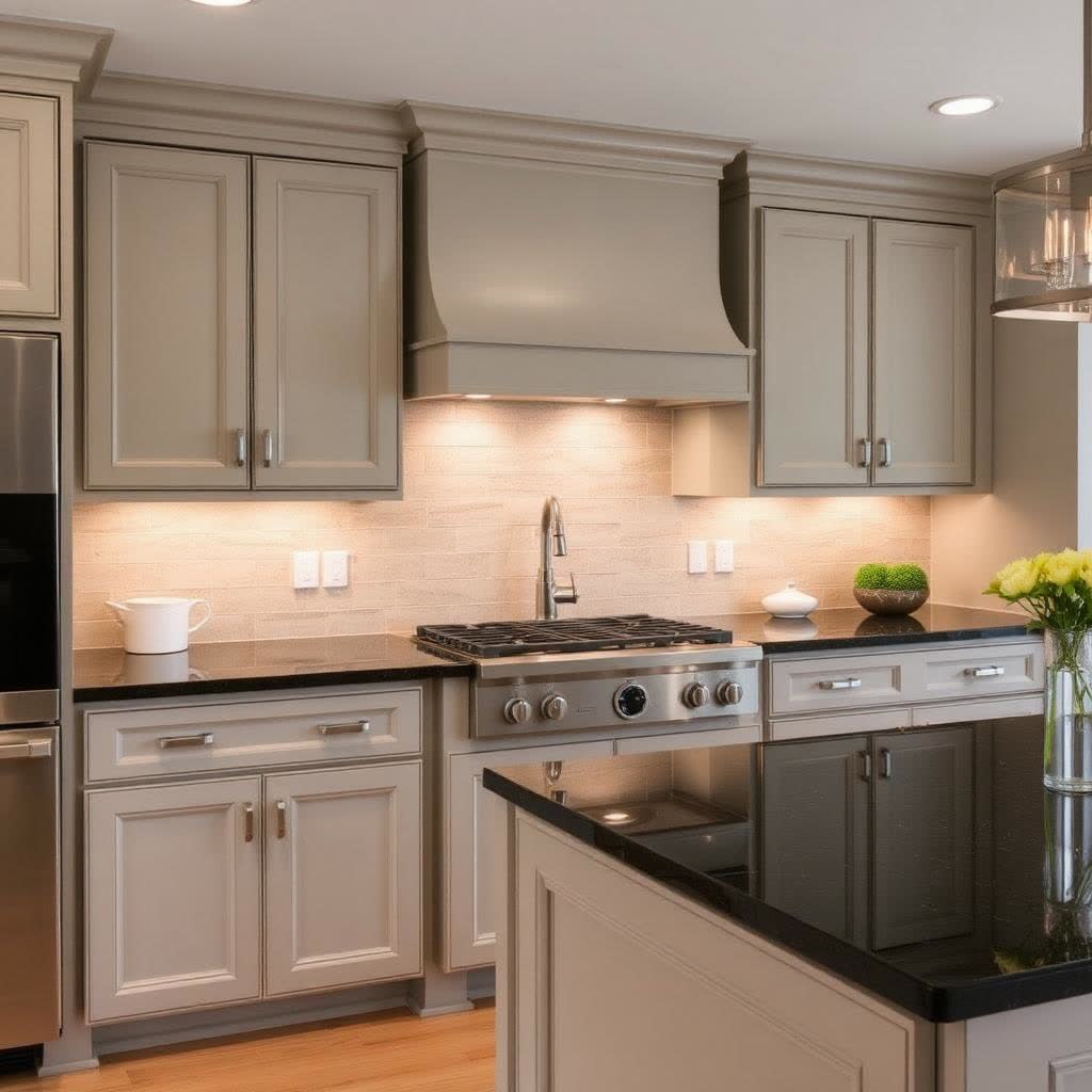 Transitional Greige kitchen palette inspiration